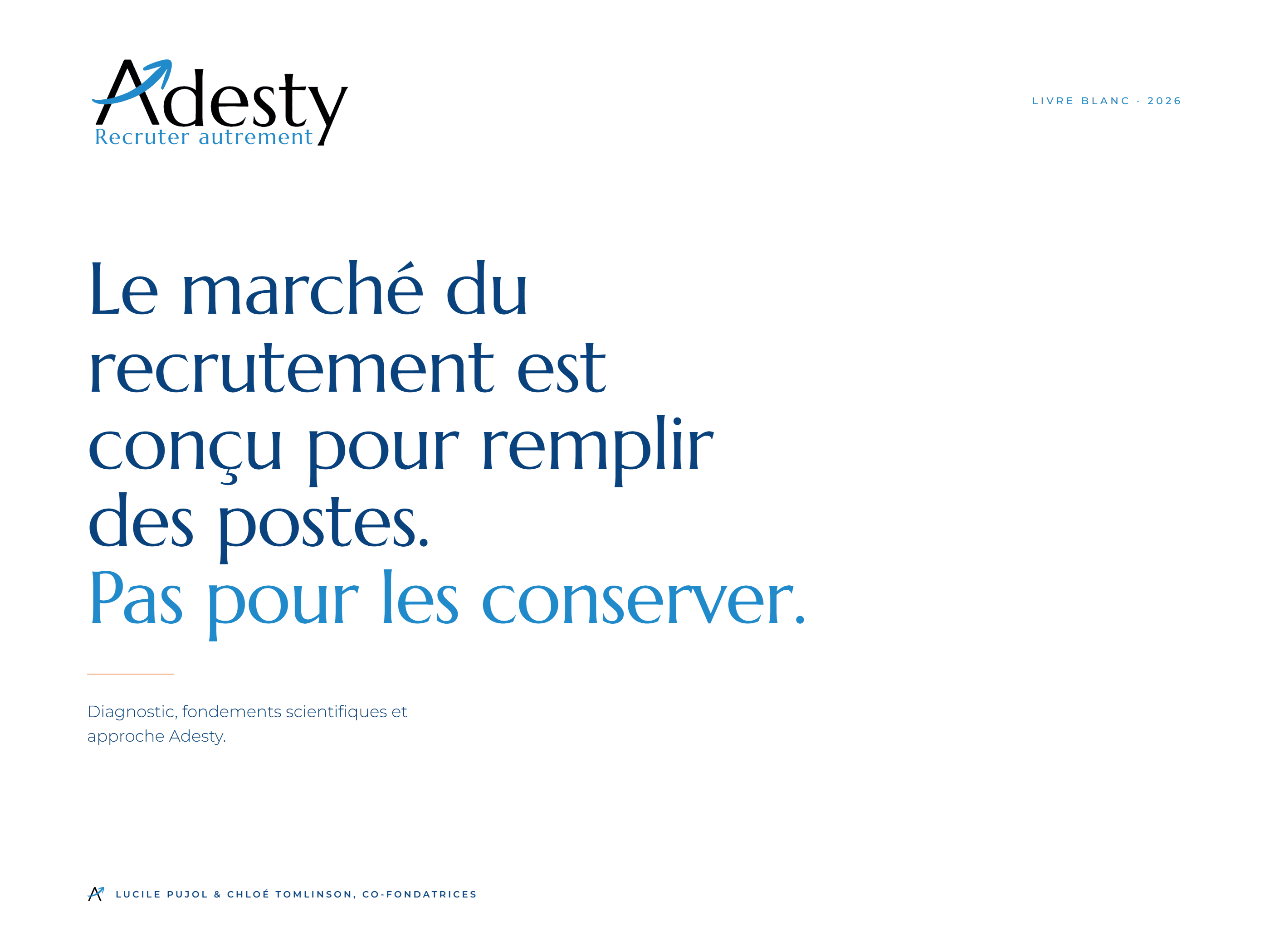 Couverture du livre blanc Adesty